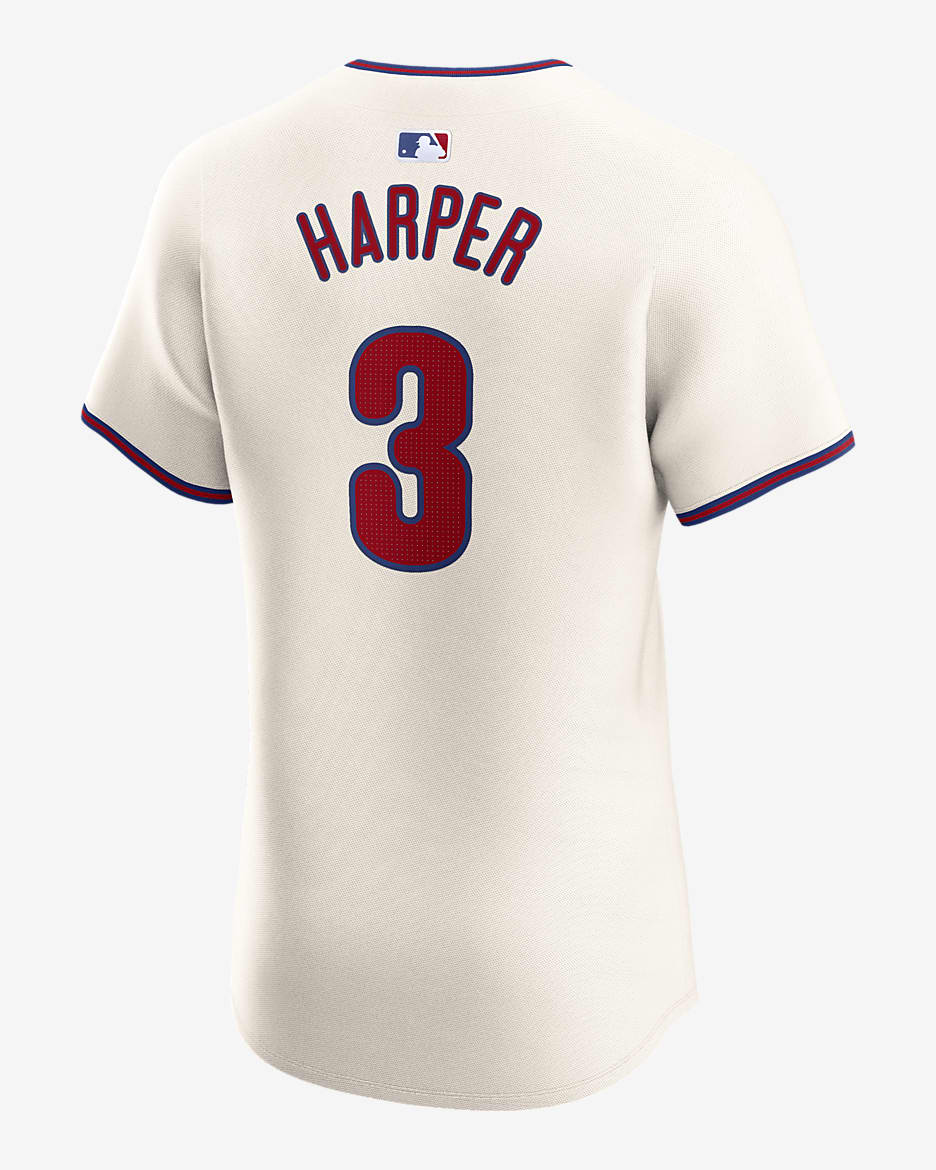 Bryce Harper Philadelphia Phillies Men s Nike Dri FIT ADV MLB Elite Jersey. Nike